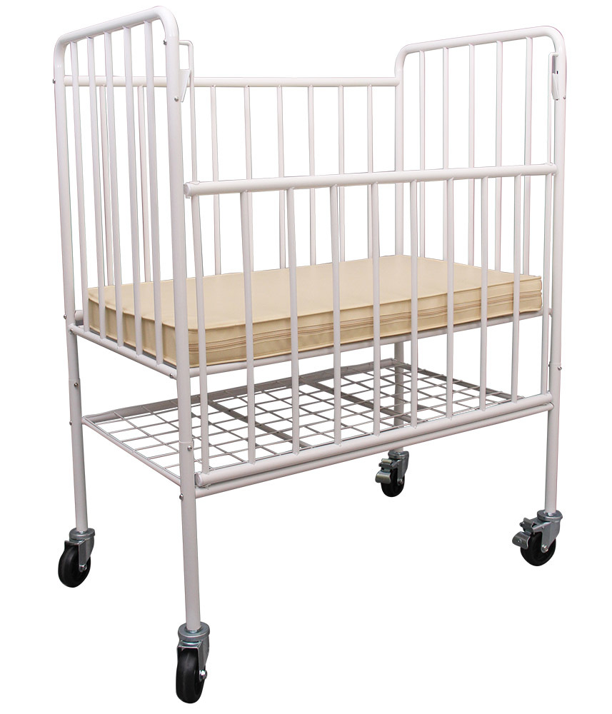 Tikk Tokk Ergonomic Evacuation Metal Cot Inc Mattress & Castors