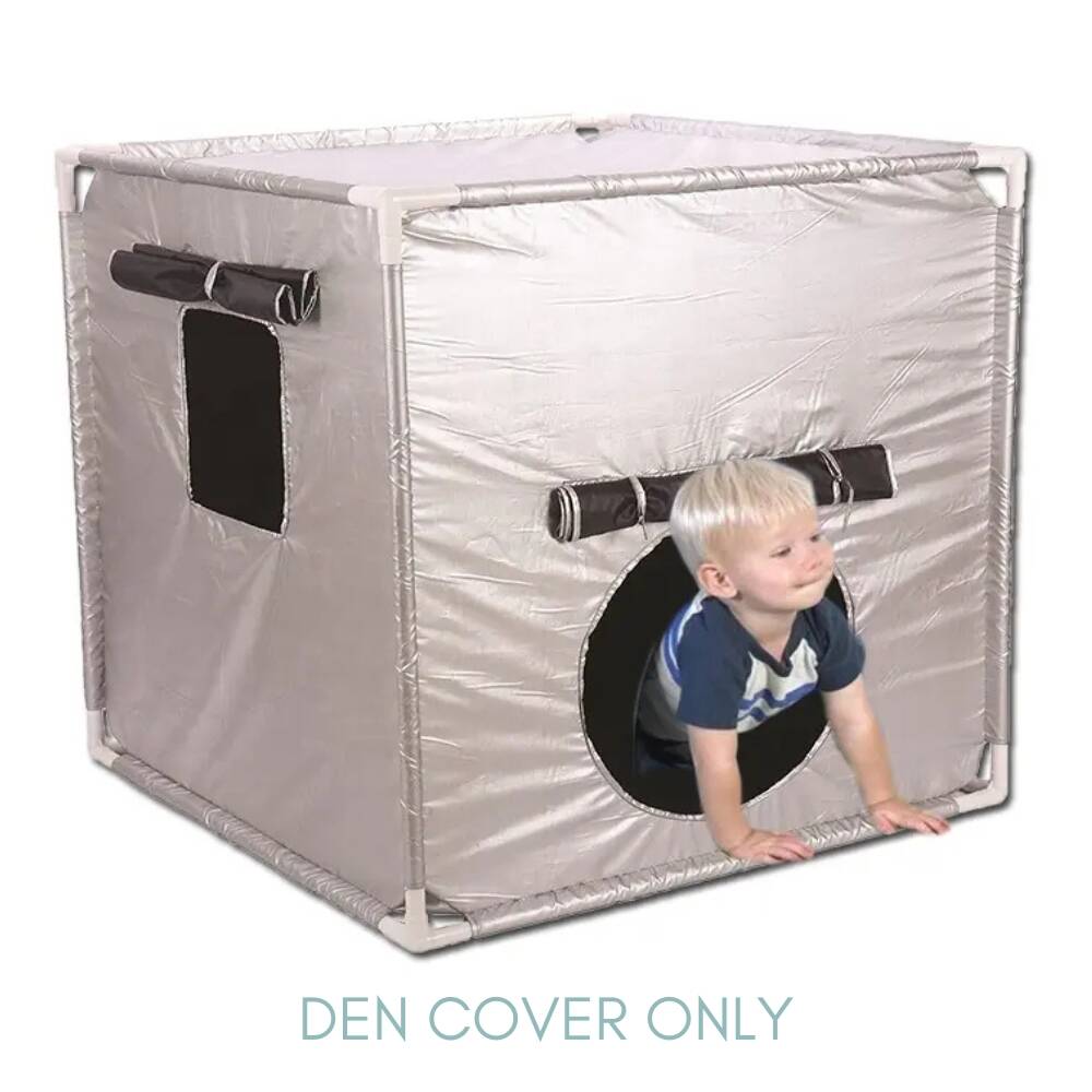 Sensory Den Blackout Cover - Silver 1m x 1m