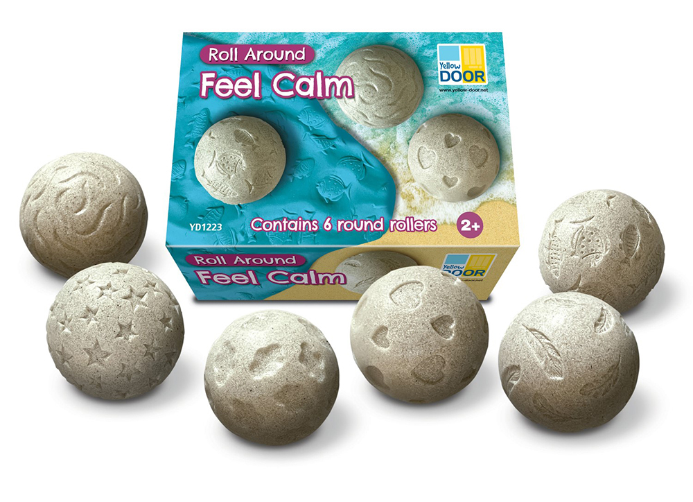 Roll Around Sensory Stones - Feel Calm 