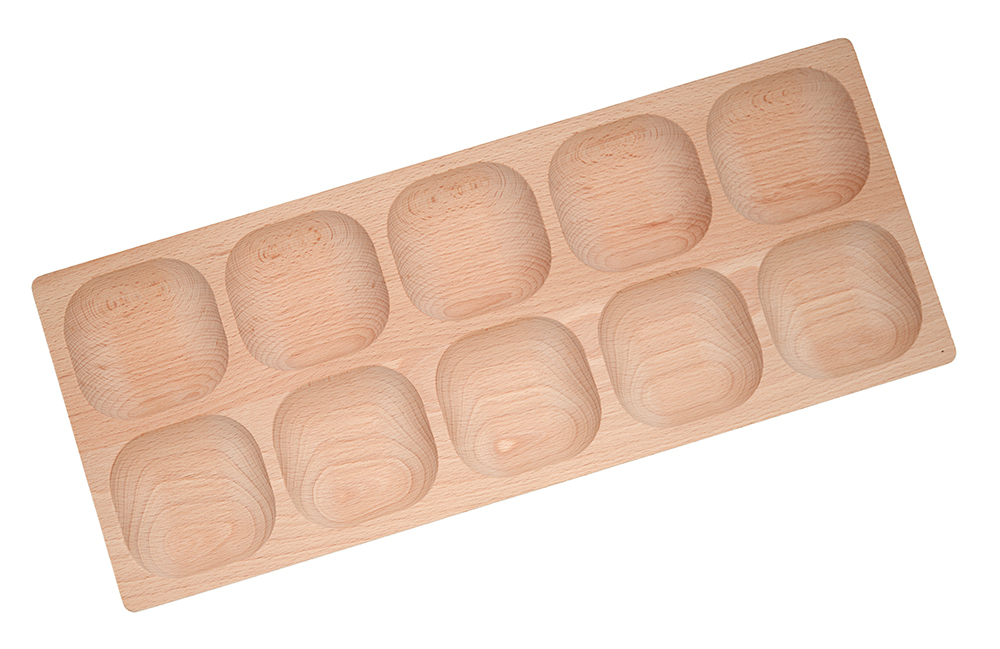 10-Frame Wooden Tray