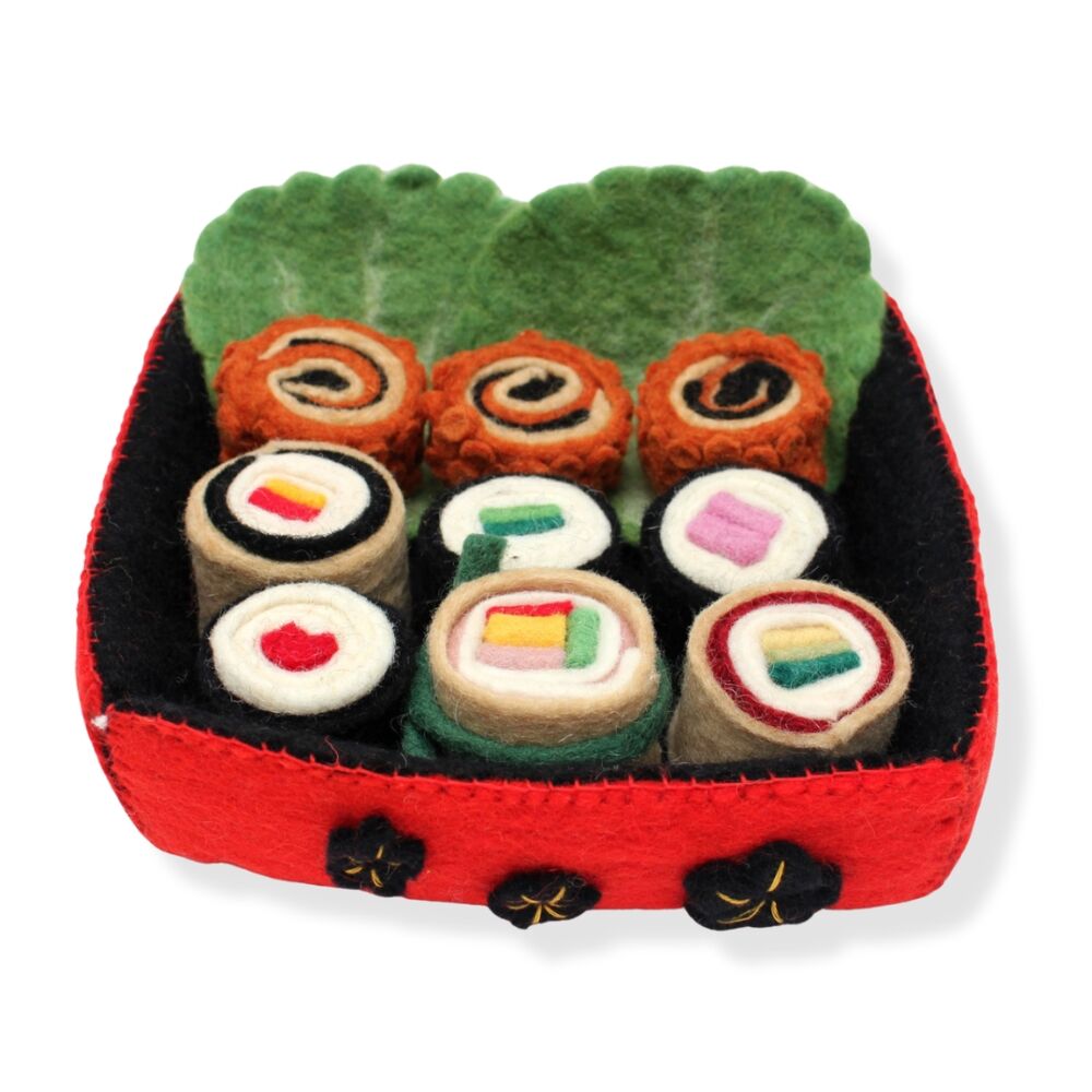 Papoose Felt Mixed Sushi Rolls - 12pcs