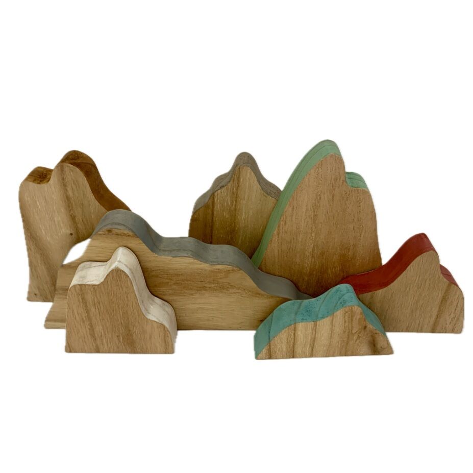 Papoose Earth Mountain Range - 7pcs