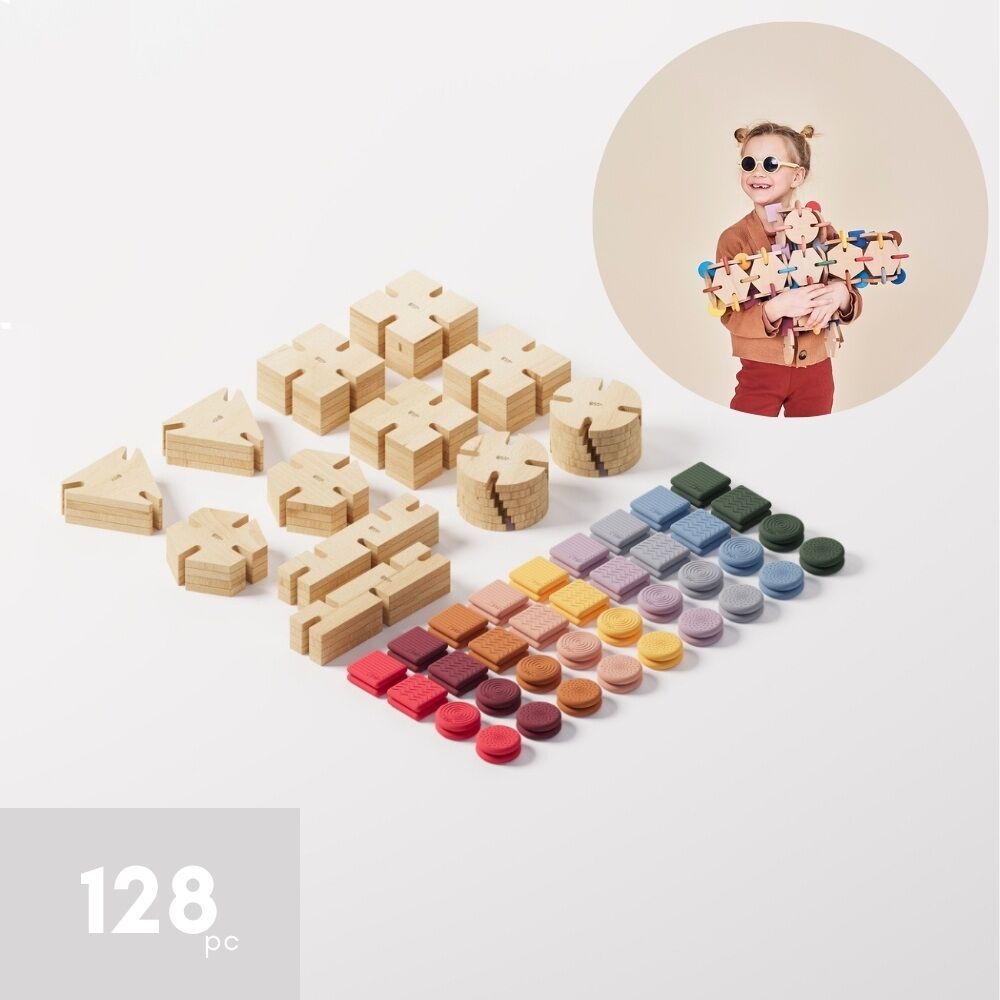 BAVVIC Construction Set - 128pcs