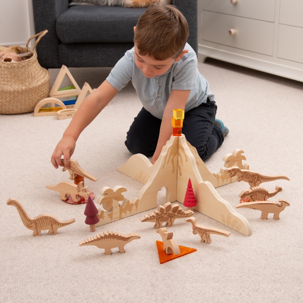 Jurassic Discovery Dividers Small World Set - 31pcs