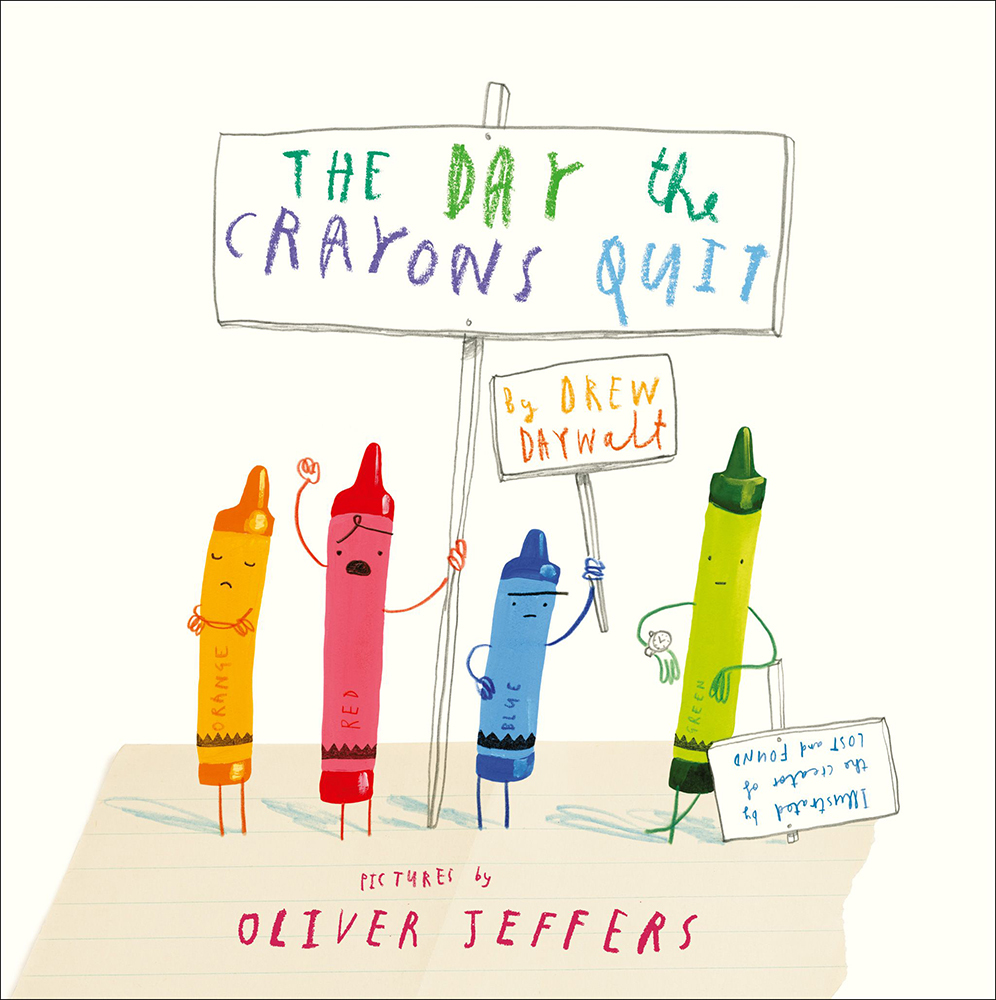 The Day The Crayons Quit - Hardcover Book