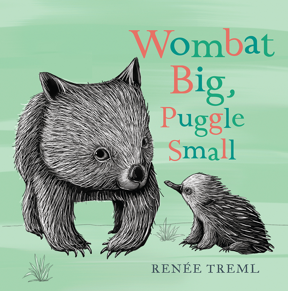 Wombat Big, Puggle Small - Board Book