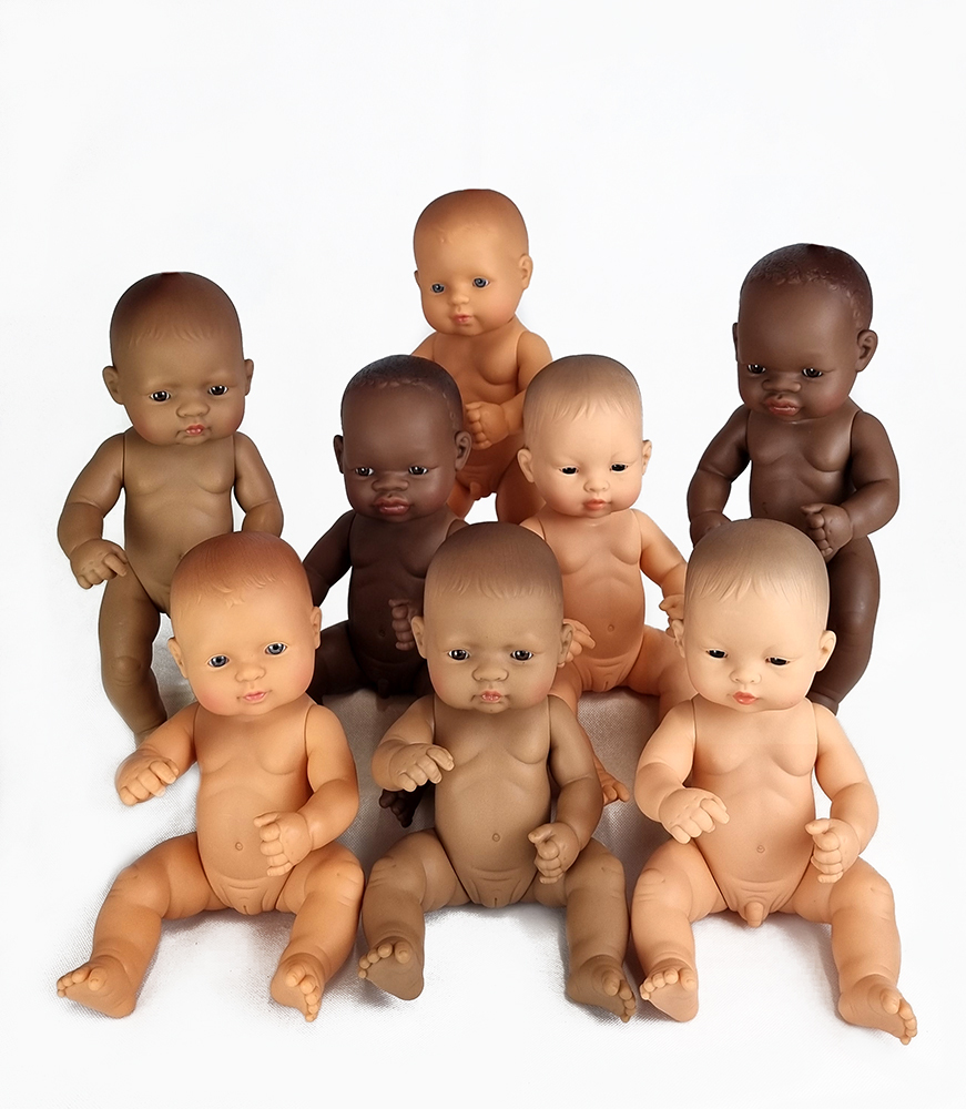 HC189572 Newborn Baby Doll Black Girl Findel International | atelier ...