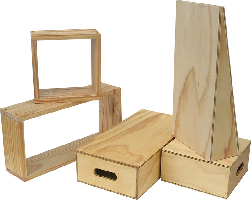 outdoor wooden blocks