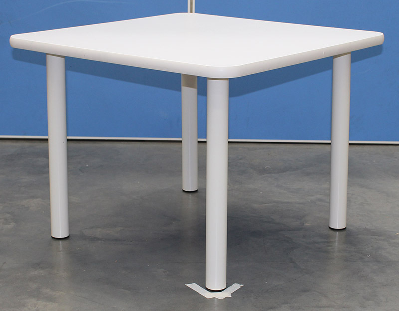 *SPECIAL: Billy Kidz Square Table 750 x 750mm Neutral - Cream Legs Low 38cm