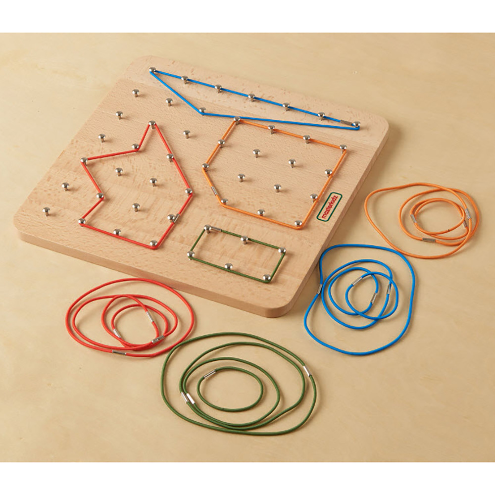 Masterkidz Wooden Geoboard