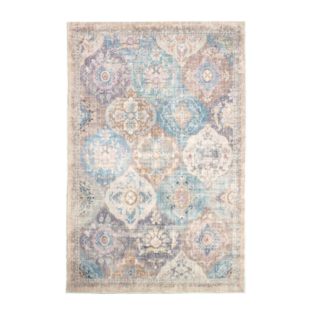 Vintage Distressed Washable Rug - Rectangle 1.6 x 2.3m