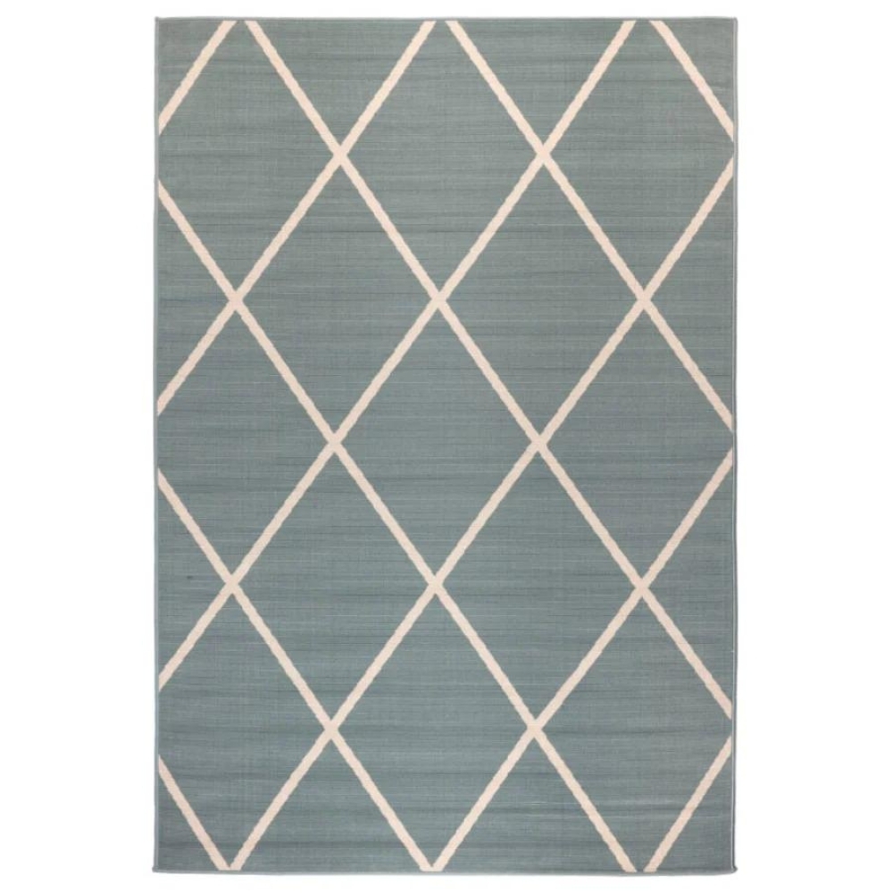 Diamonds Aqua Indoor/Outdoor Rug - Rectangle 2 x 3m