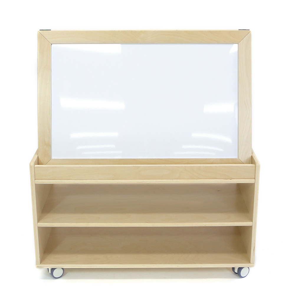 Hako Timber Mobile Teacher's Station - With Whiteboard
