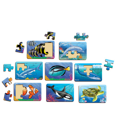 Tuzzles Sea Life Puzzles - Set of 8