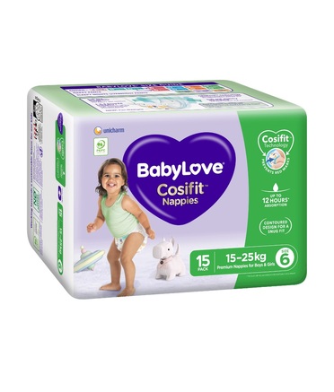 BabyLove Bulk Nappies - Junior 15kg+ 90pk